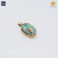 پلاک طلا فیروزه (کد 3942)