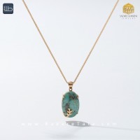 پلاک طلا فیروزه (کد 3942)