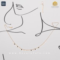 نیم ست طلا فانتزی (کد 3981)