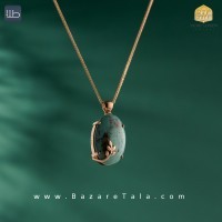 پلاک طلا فیروزه (کد 3942)