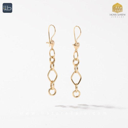 گوشواره طلا درسا (کد 3872)