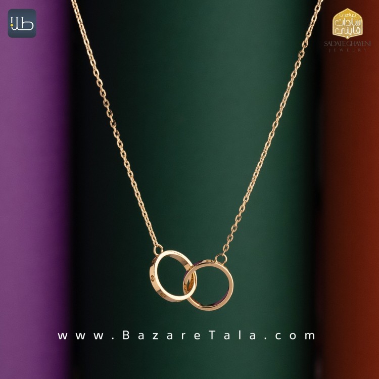 گردنبند طلا پائولا (کد 3829)