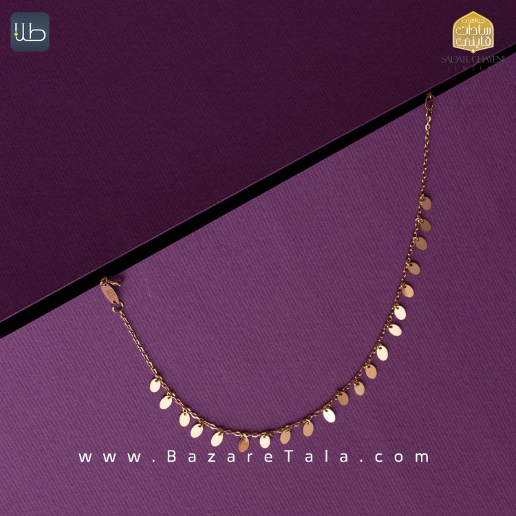 نیم ست طلا فانتزی (کد 3981)