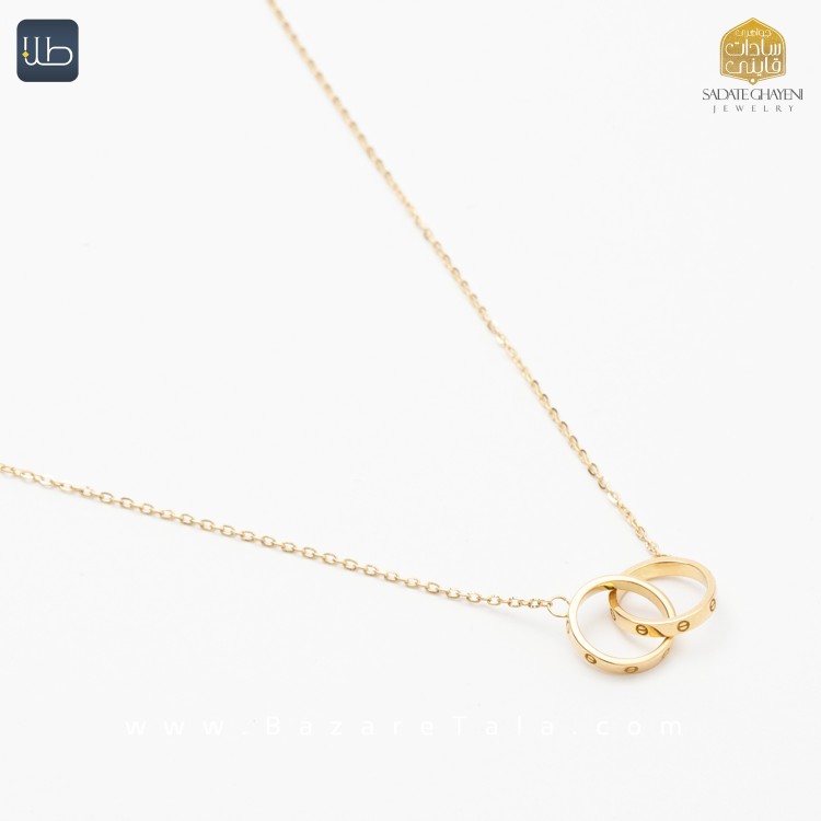 گردنبند طلا پائولا (کد 3829)