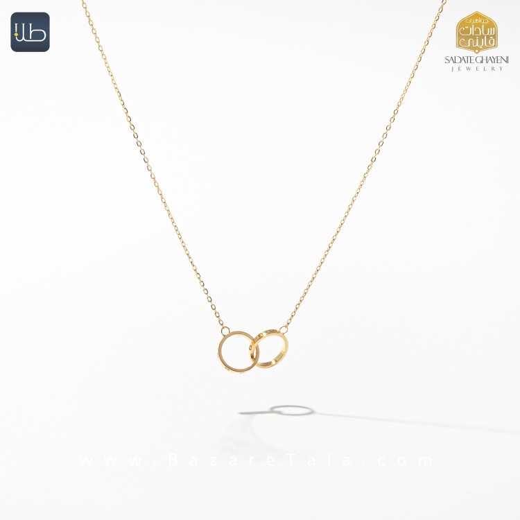 گردنبند طلا پائولا (کد 3829)