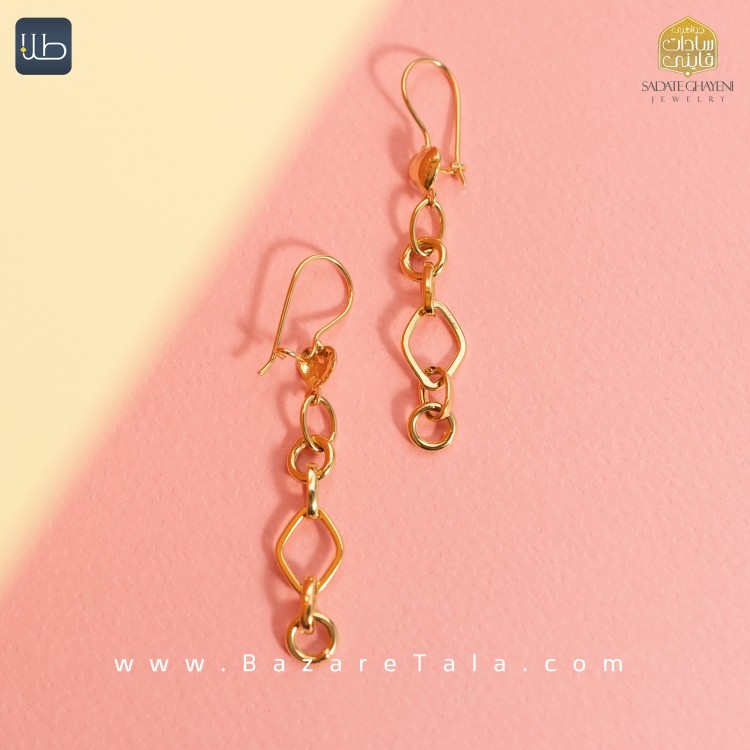 گوشواره طلا درسا (کد 3872)