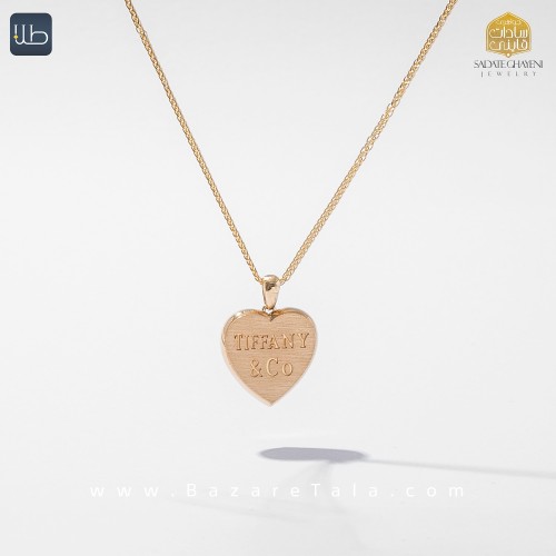 پلاک طلای تیفانی (کد 4374)