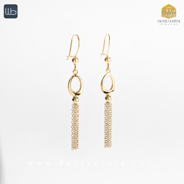 گوشواره طلا آریانا (کد 5371)
