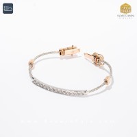 دستبند طلا تنیسی (کد 4332)