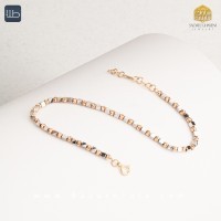 دستبند طلا گوی  (کد 3744)
