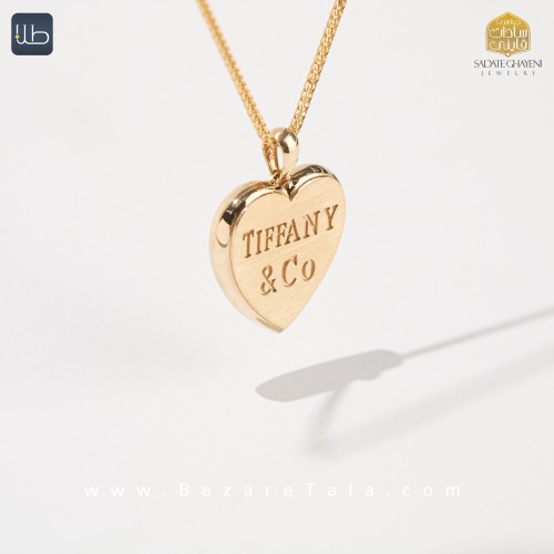 پلاک طلای تیفانی (کد 4373)