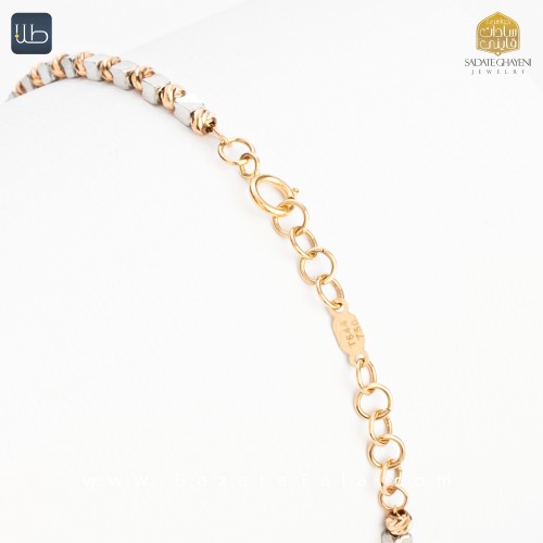 دستبند طلا گوی  (کد 3744)