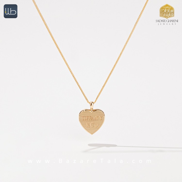 پلاک طلای تیفانی (کد 4373)