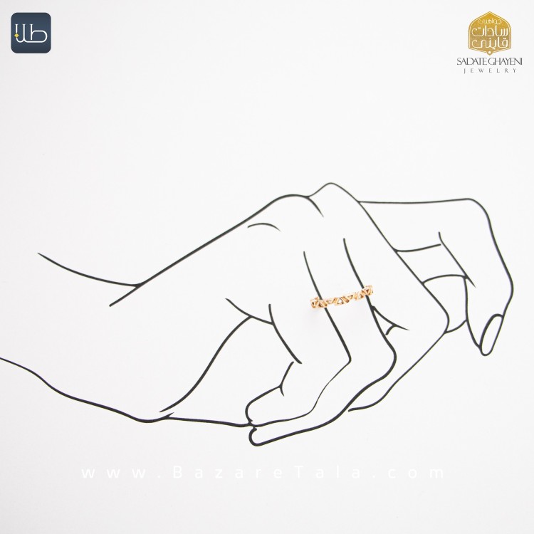 انگشتر طلا پاشا (کد 3616)