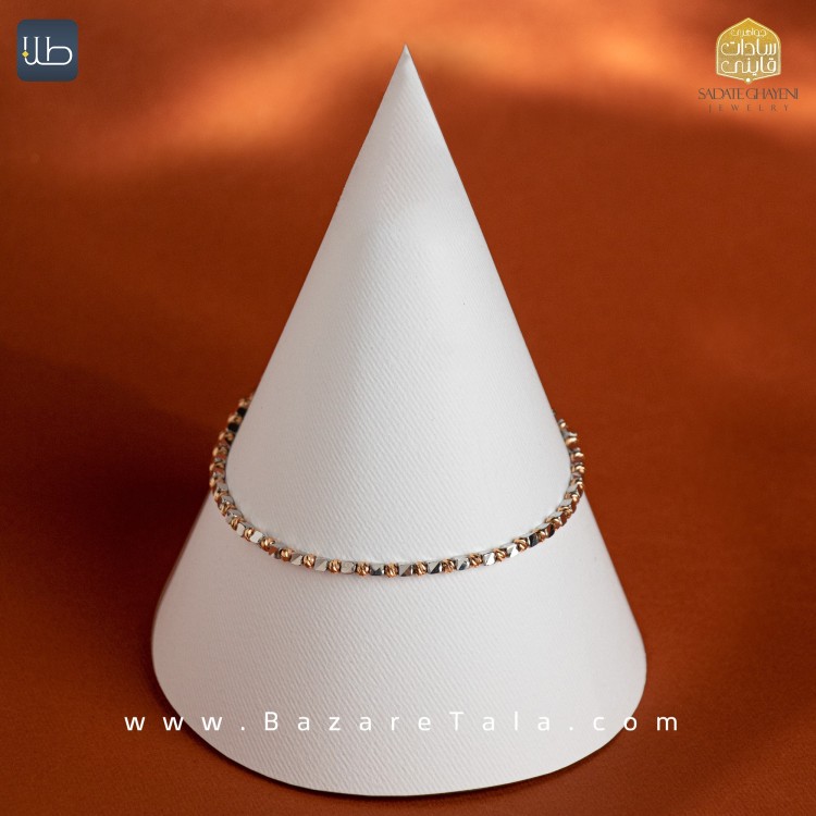 دستبند طلا گوی  (کد 3744)