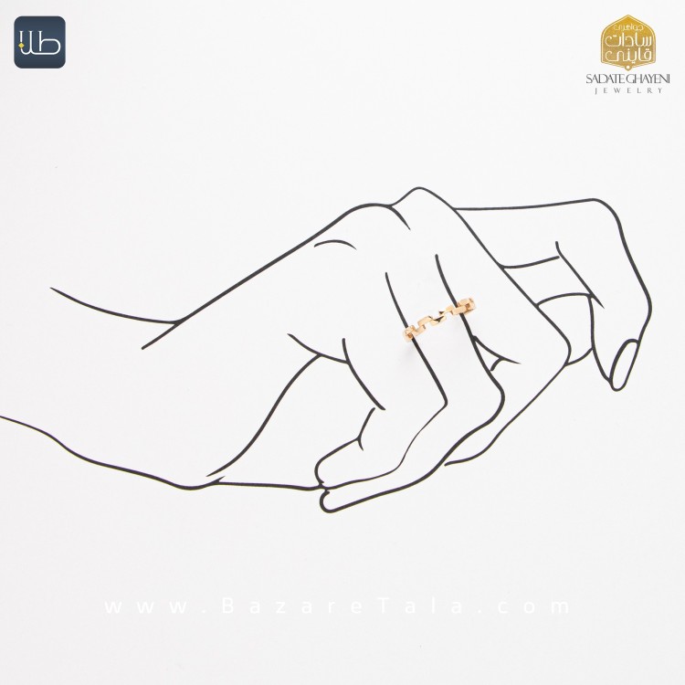 انگشتر طلا پاشا (کد 3614)