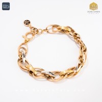 دستبند طلا یاسان اورواین  (کد 3789)