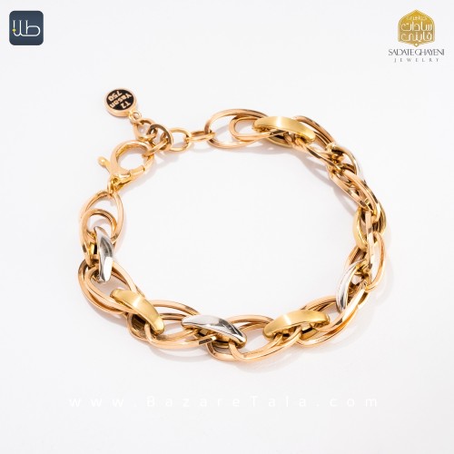 دستبند طلا یاسان اورواین  (کد 3789)