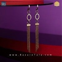 گوشواره طلا شال  (کد 3837)