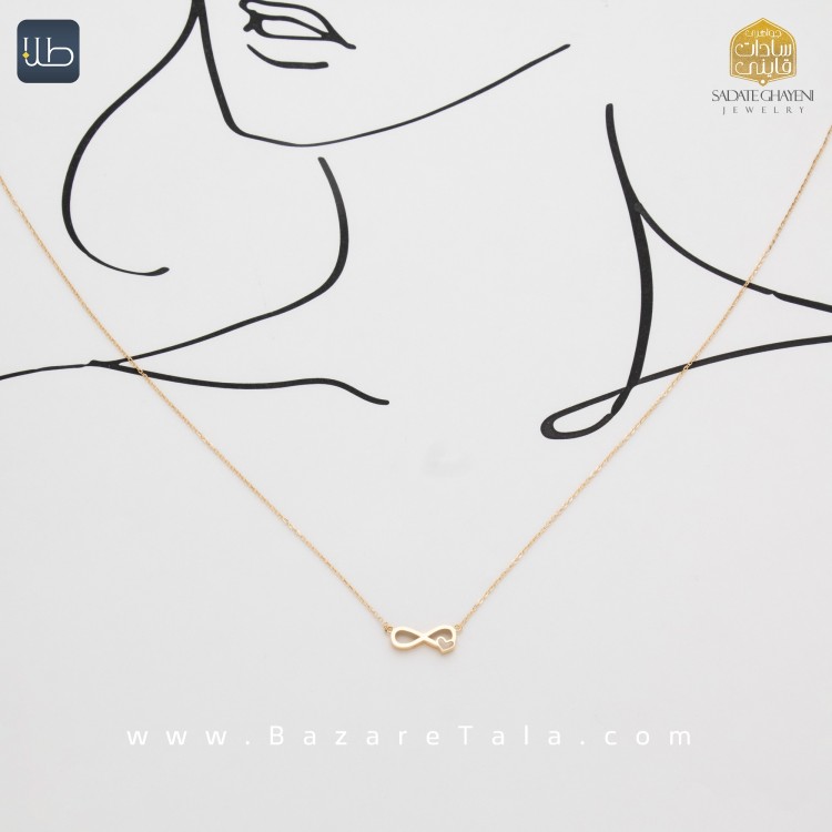 گردنی طلا پائولا (کد 3824)