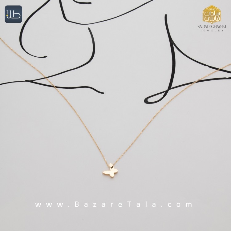 گردنبند طلا پائولا (کد 3828)