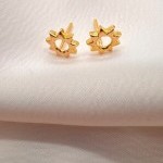 گوشواره طلا ستاره یکتاخواه (کد 5396)