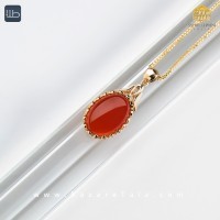 پلاک طلا عقیق (کد 3944)