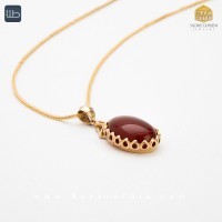پلاک طلا عقیق (کد 3944)