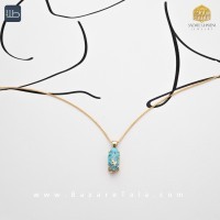 پلاک طلا فیروزه (کد 3941)