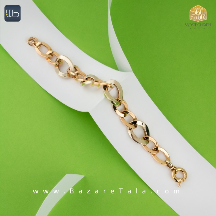 دستبند طلا YZ (کد 3793)