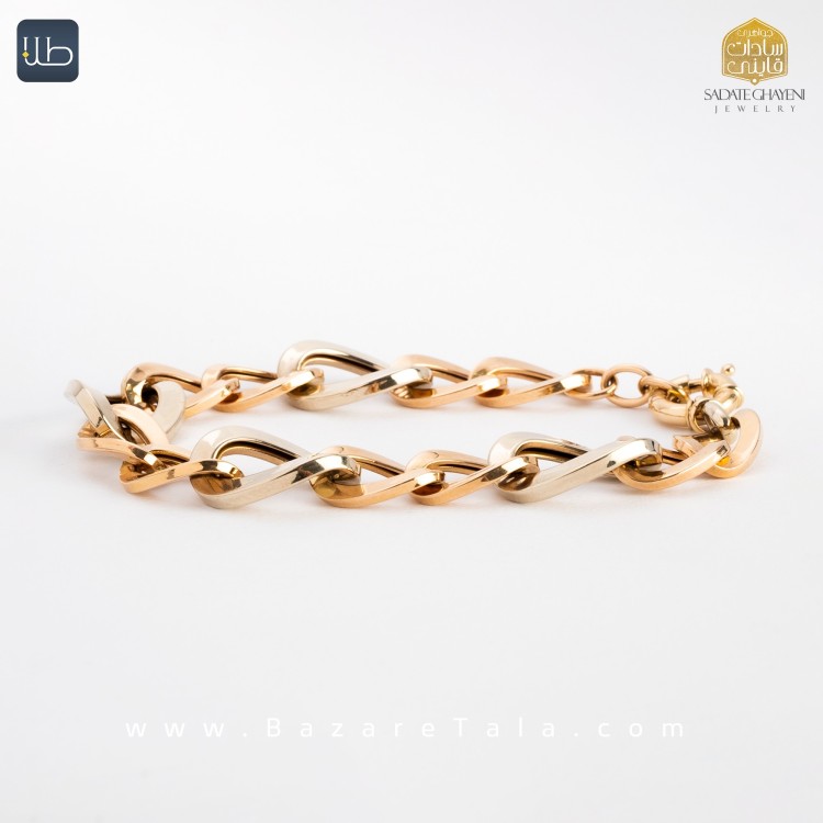 دستبند طلا YZ (کد 3793)