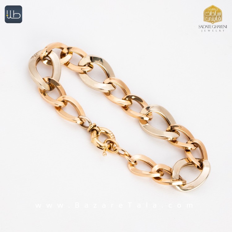 دستبند طلا YZ (کد 3793)