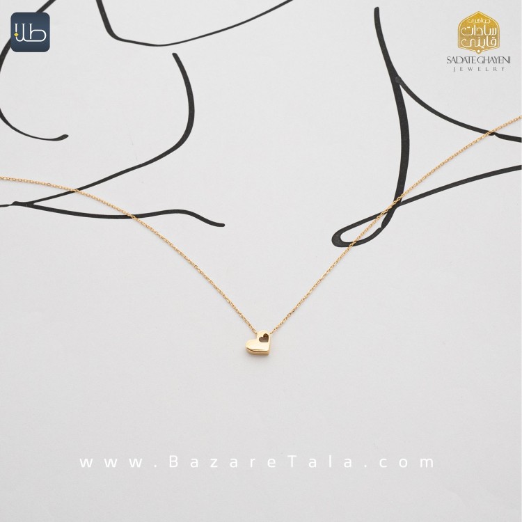 گردنبند طلا پائولا (کد 3827)