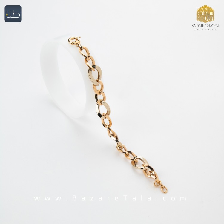 دستبند طلا YZ (کد 3793)