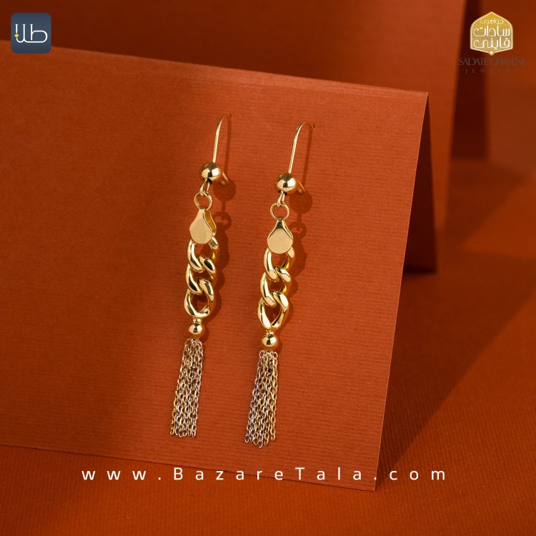 گوشواره طلا آریانا (کد 3865)