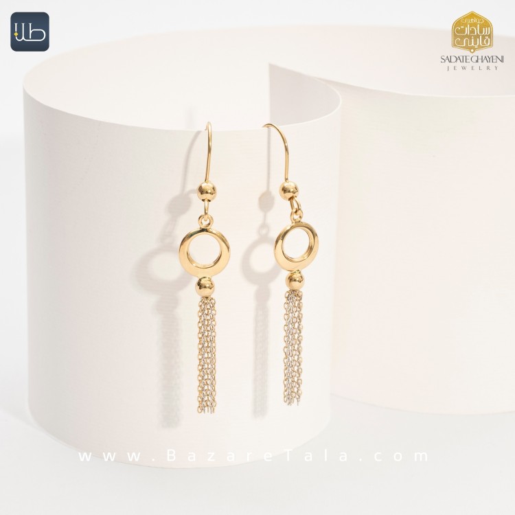 گوشواره طلا آریانا (کد 3862)