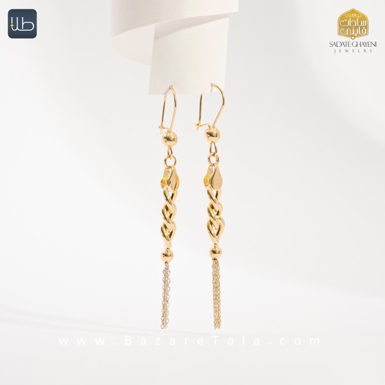 گوشواره طلا آریانا (کد 3865)