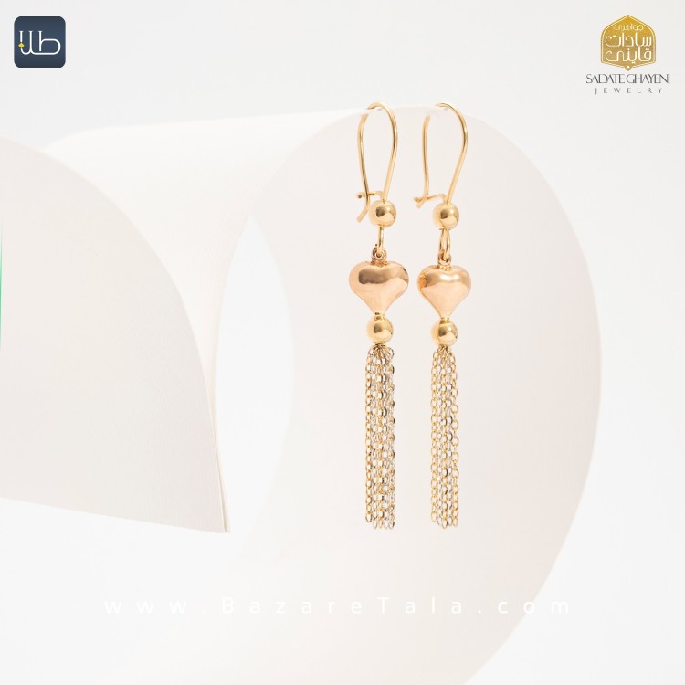 گوشواره طلا آریانا (کد 3864)
