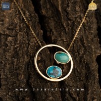 گردنبند طلا فیروزه (کد 3959)