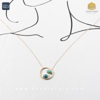 گردنبند طلا فیروزه (کد 3959)