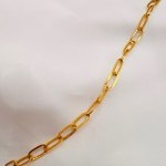 دستبند طلا هندسی یکتاخواه (کد 5407)