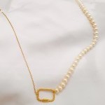 گردنبند طلا مروارید یکتاخواه (کد 5415)