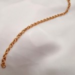 دستبند طلا زنجیر یکتاخواه (کد 5408)