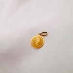 مدال طلا طرح الیزابت یکتاخواه (کد 5413)