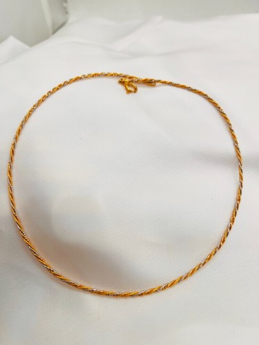 گردنبند چوکر طلا یکتاخواه (کد 5406)