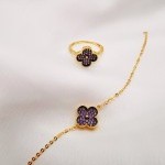 نیم ست طلا ونکلیف یکتاخواه (کد 5442)
