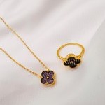 نیم ست طلا ونکلیف یکتاخواه (کد 5447)