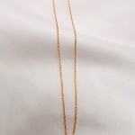 زنجیر طلا فلامینگو یکتاخواه (کد 5434)