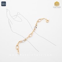 دستبند طلای هالویی (کد 4038)