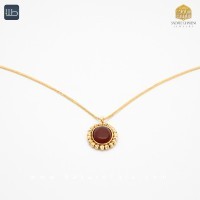 پلاک طلا عقیق (کد 3952)
